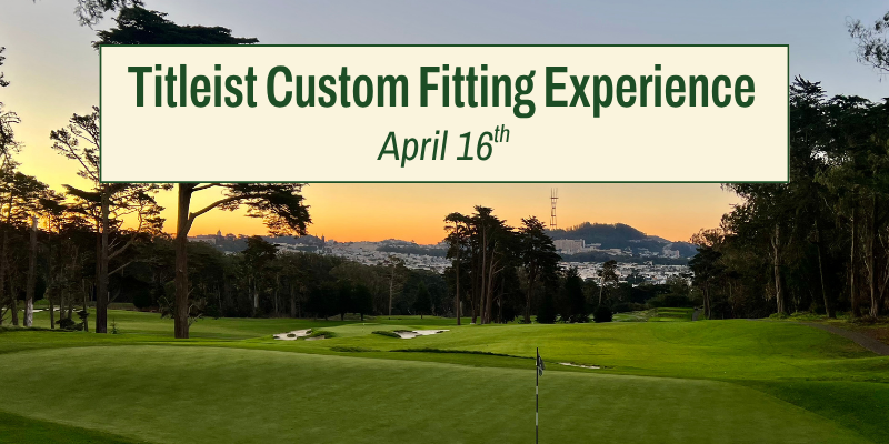 Titleist Custom Fitting Experience 1
