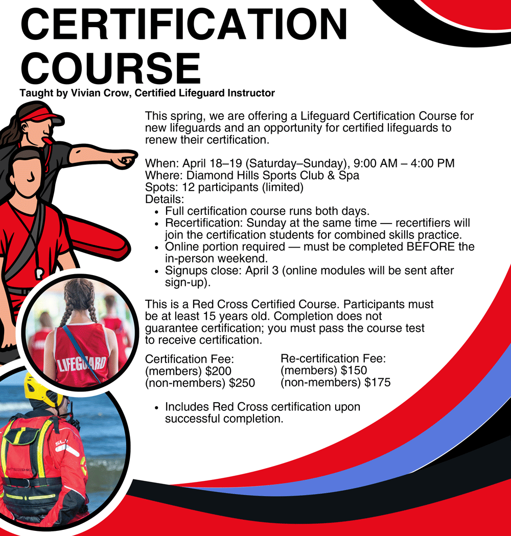 Lifeguard Certification 1