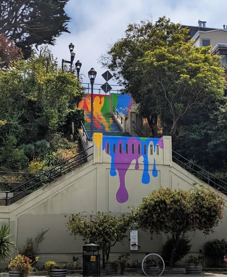 Sanchez Street Stairs 1