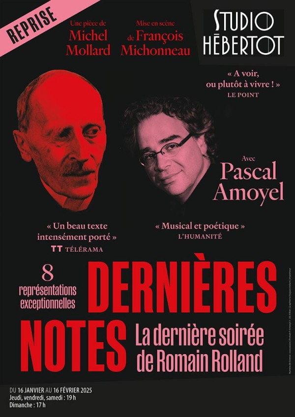Dernières notes, la dernière soirée de Romain Rolland 2