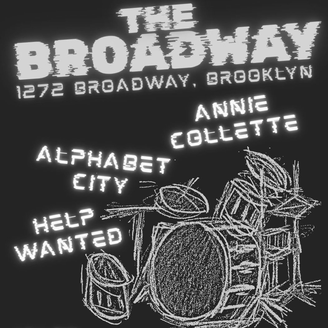 Annie Collette w/ Alphabet City + Help Wanted