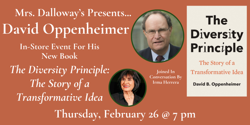 David Oppenheimer's THE DIVERSITY PRINCIPLE 1