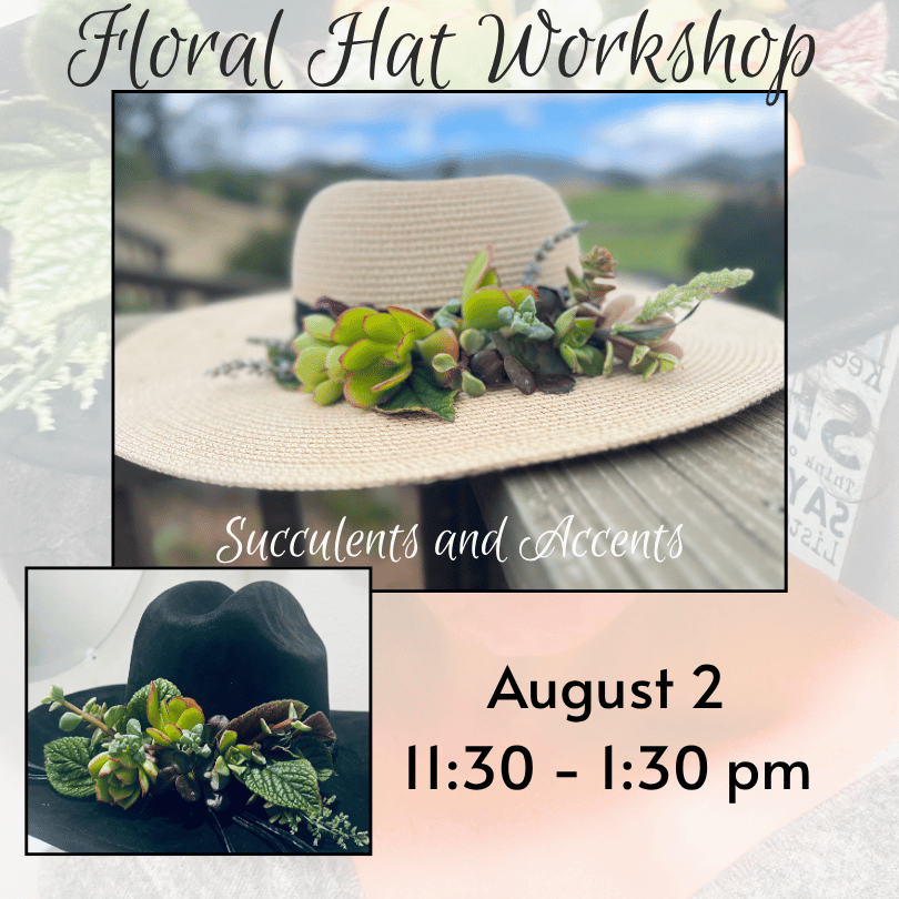 Floral Hat Workshop 1