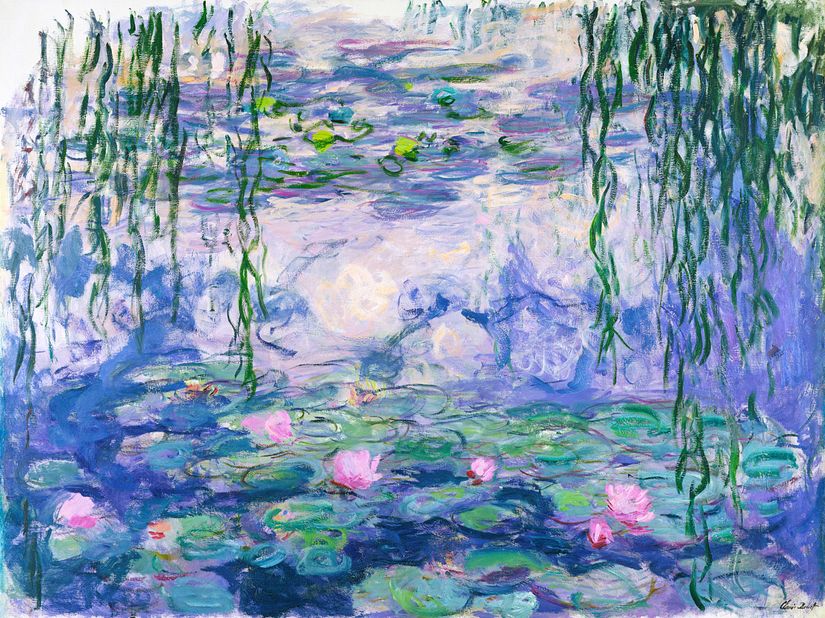 Monet, peindre le temps