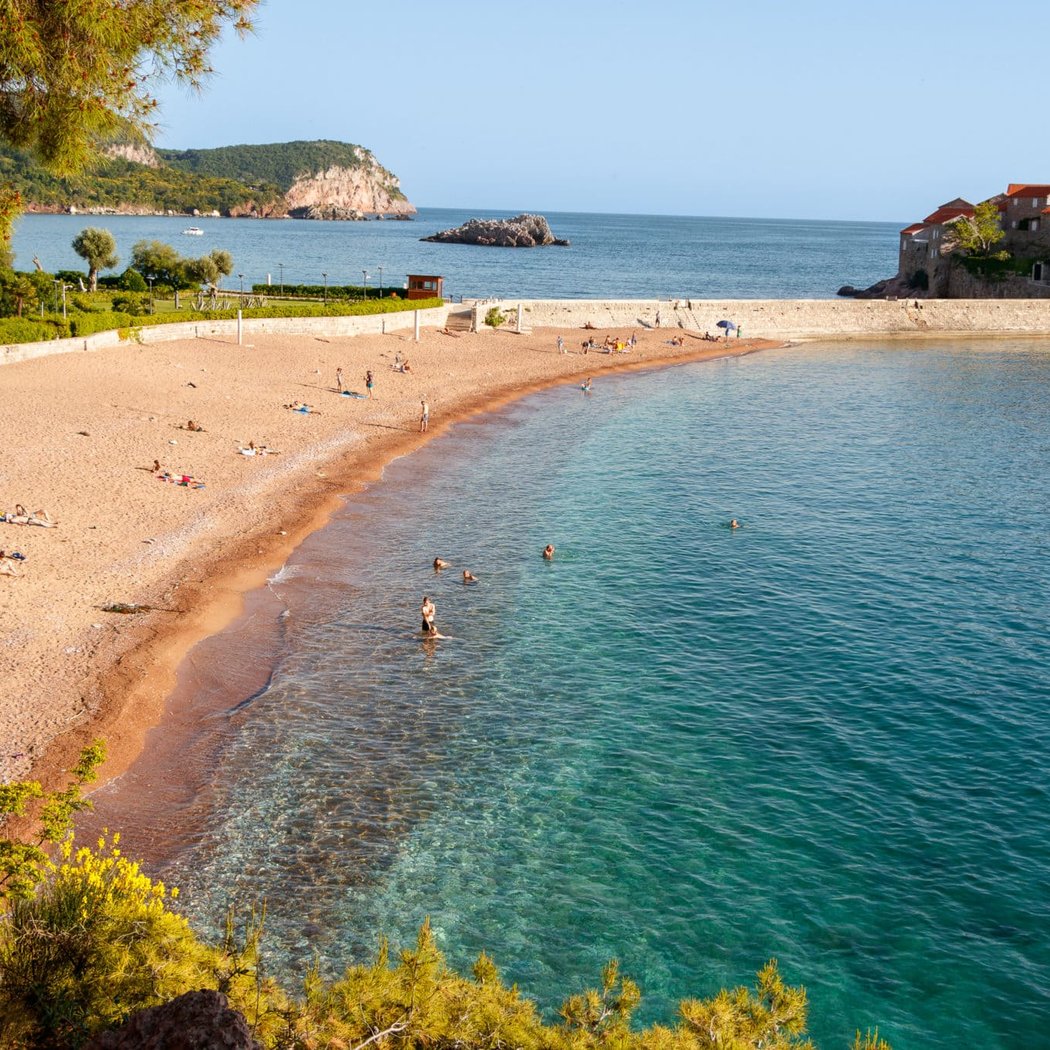 Sveti Stefan Beach 1