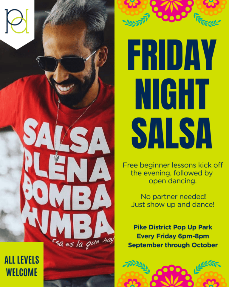 Friday Night Salsa in the Pike District 1