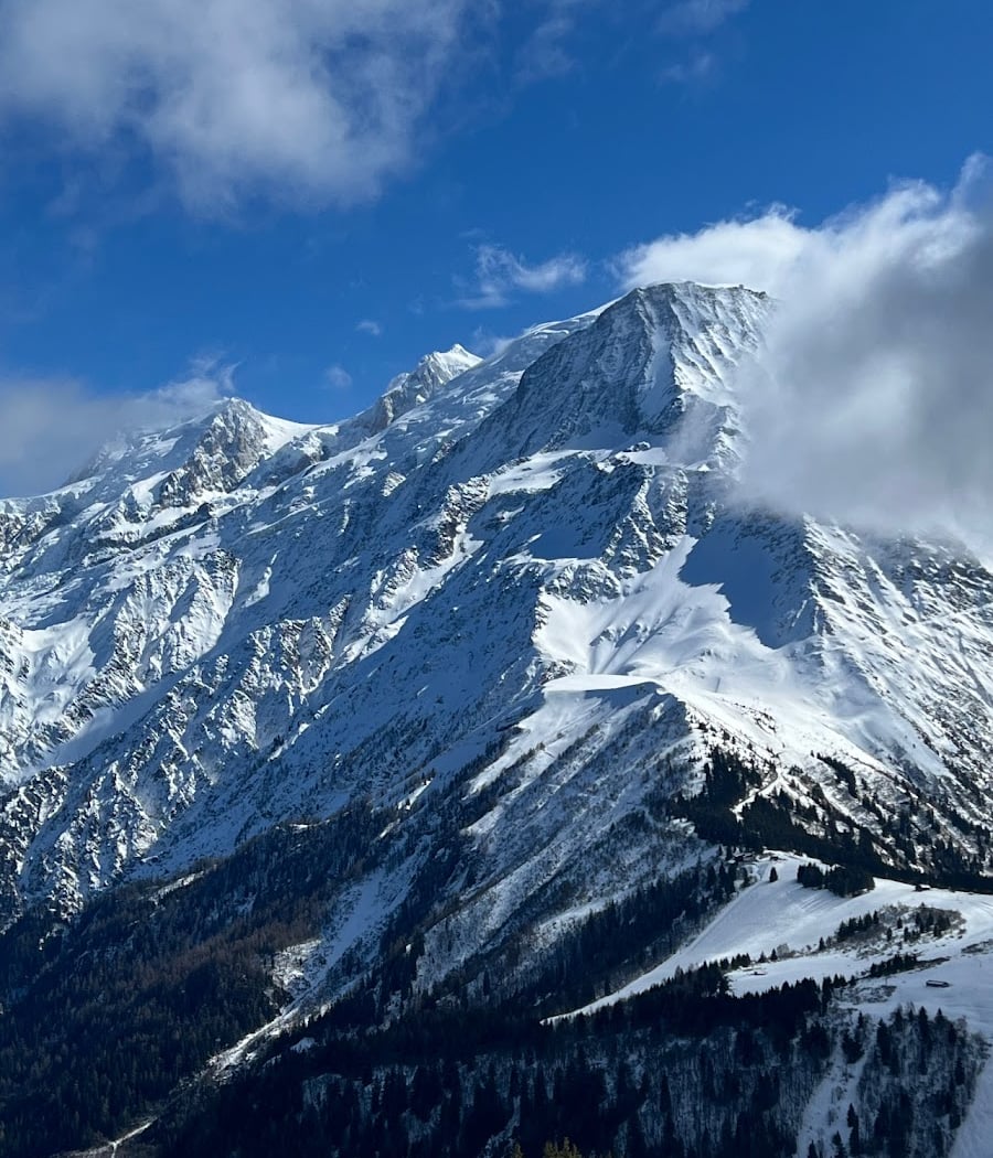 Piste de ski des houches 1