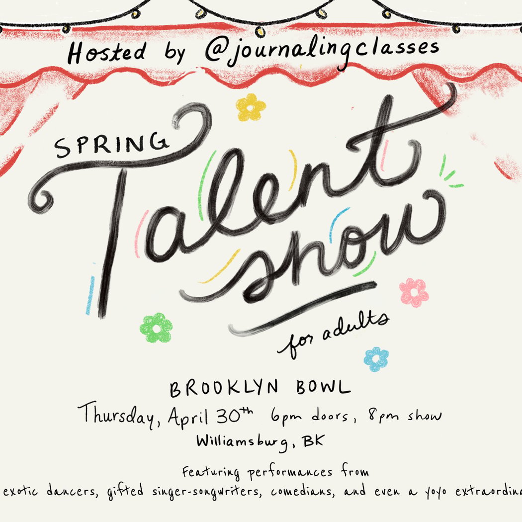 Talent Show for Adults 1