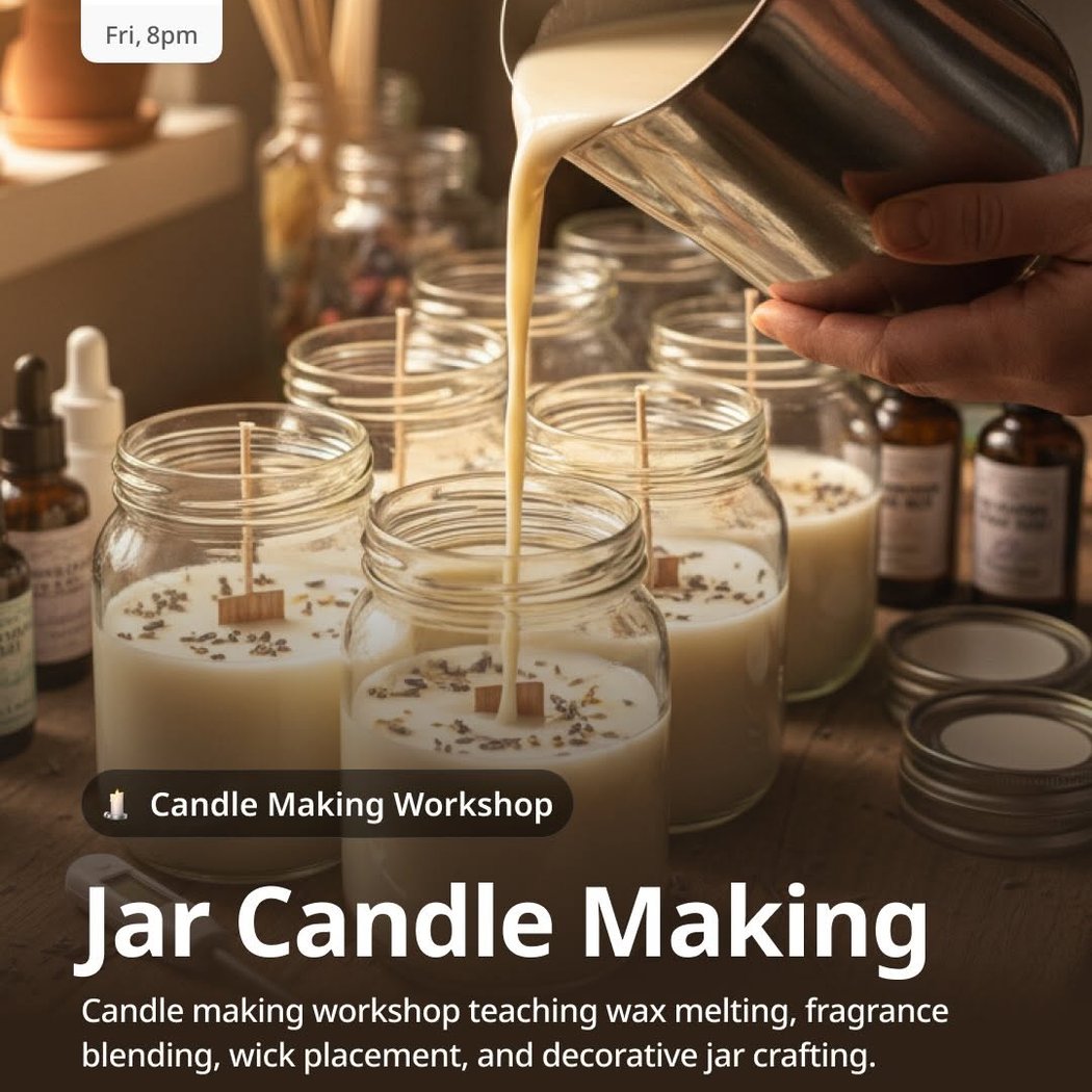 Candle Making Workshop 1