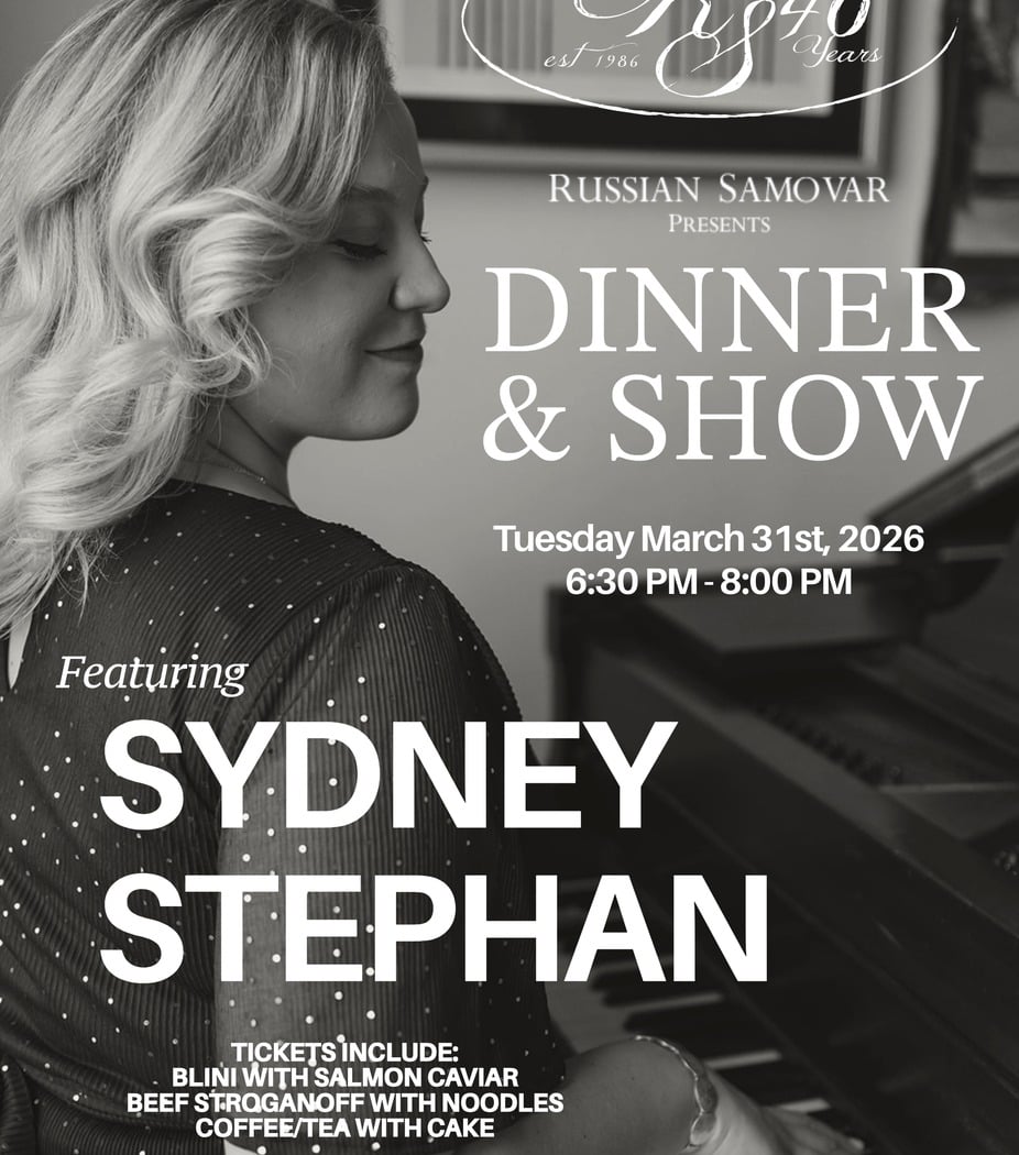 Sydney Stephan Dinner & Show 1