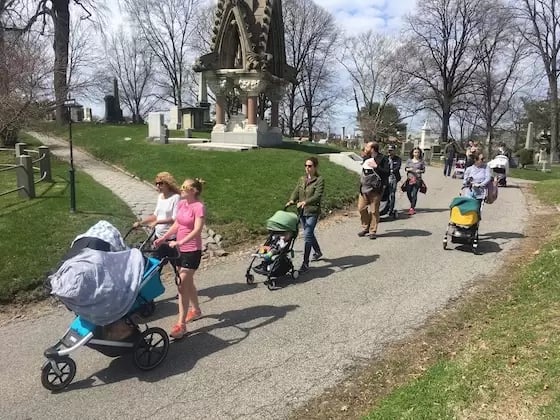 Green-Wood on Wheels: Stroller-Friendly Walking Tour 1