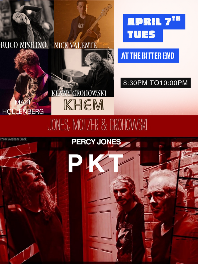PKT W/ Percy Jones Plus KHEM 1