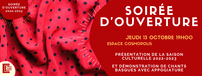 Soirée d'Ouverture 2022-2023 1