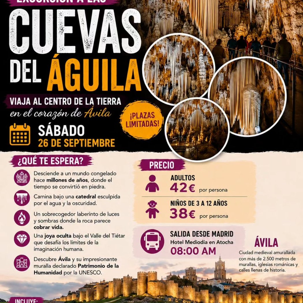 Excursión a las Cuevas del Águila 1