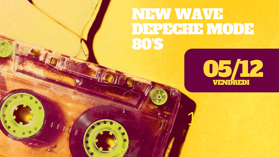 Soirée New Wave Depeche Mode 80’S 1