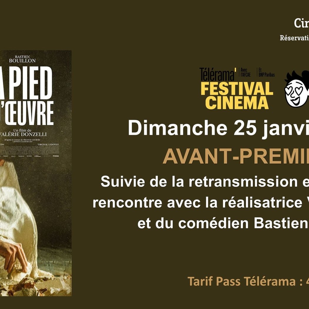 Avant-première Télérama A Pied D'Oeuvre 1
