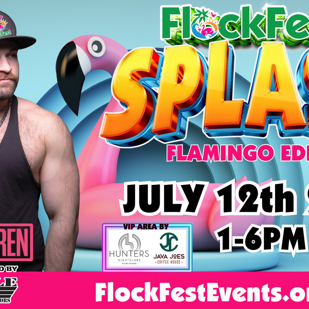 FlockFest SPLASH Flamingo Edition 1