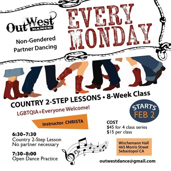 March 4-week Series BEGINNING COUNTRY 2-STEP 1