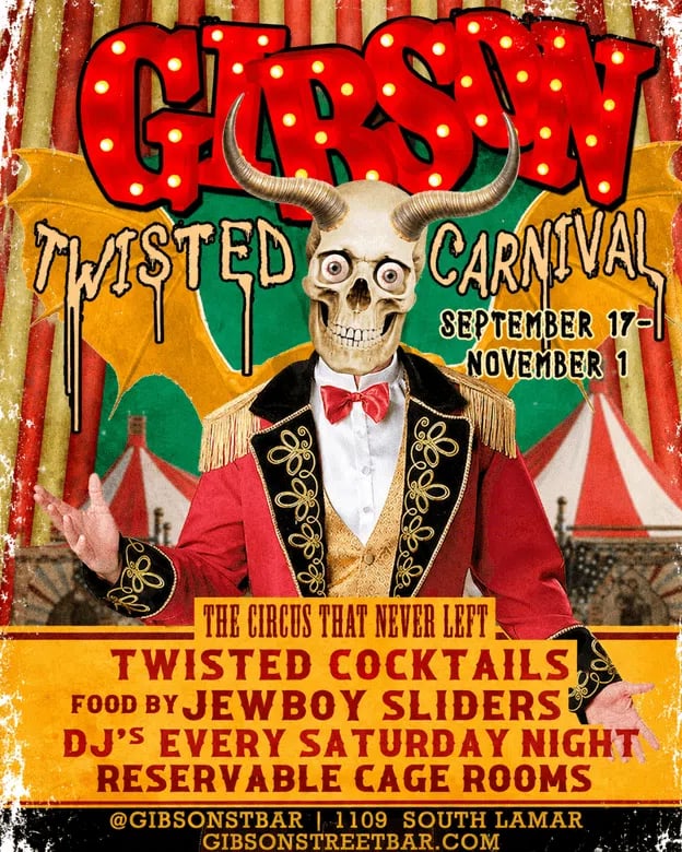 Gibson Street Bar: Twisted Carnival