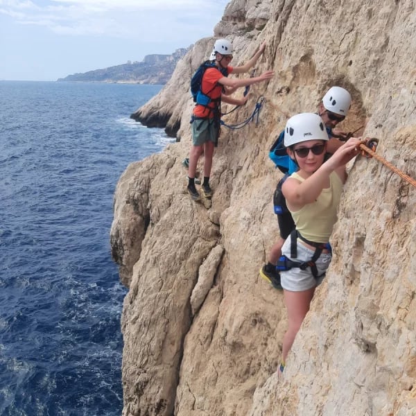 Entre2hauts-Fred Million-Via Ferrata / Corda Et Escalade Calanques 3