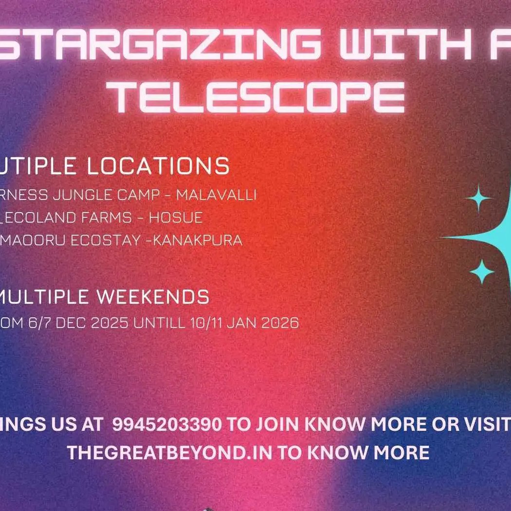 Bangalore StarGazing Astro Camp 21_22 DEC 2025 1