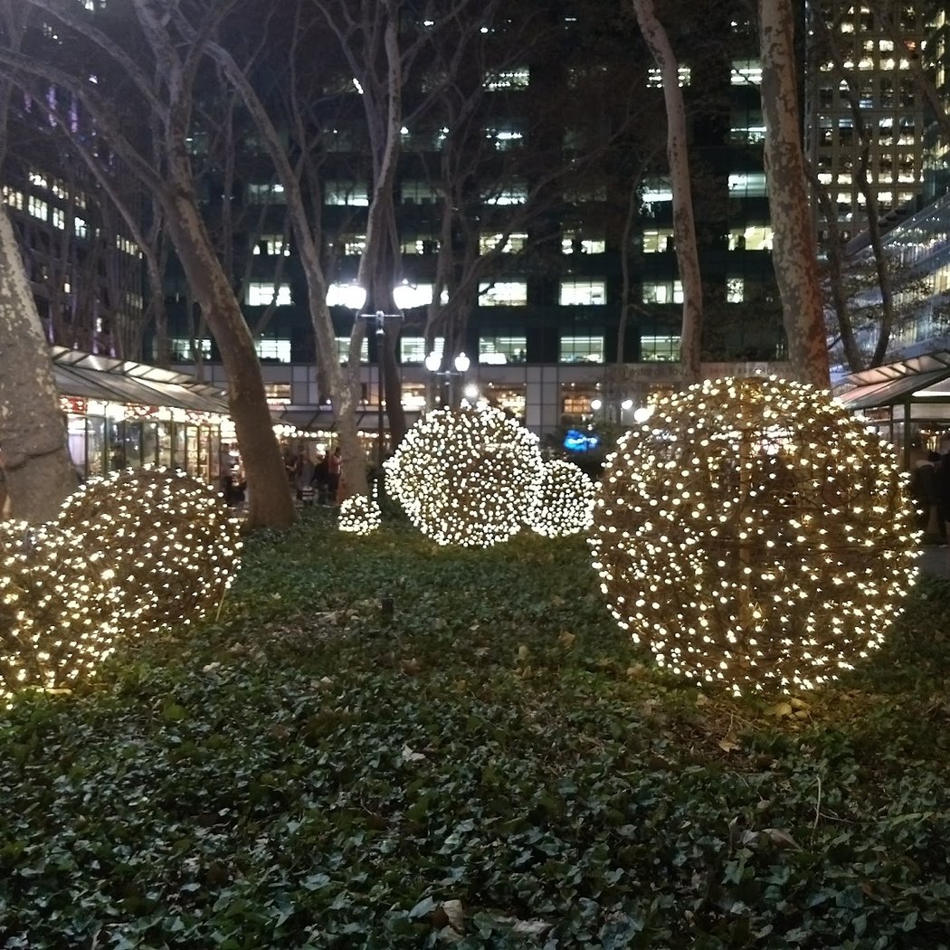 Bryant Park Holiday Market 1