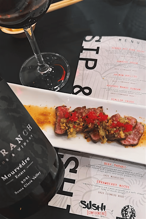 Sip & Sushi: Omakase Dinner with Martin Ranch Winery 1