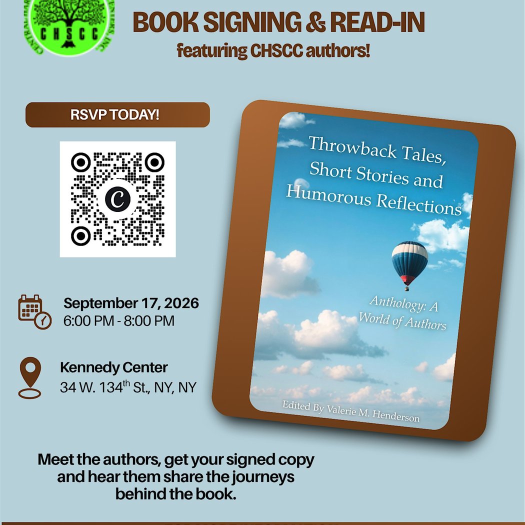 Book Signing & Read In 1