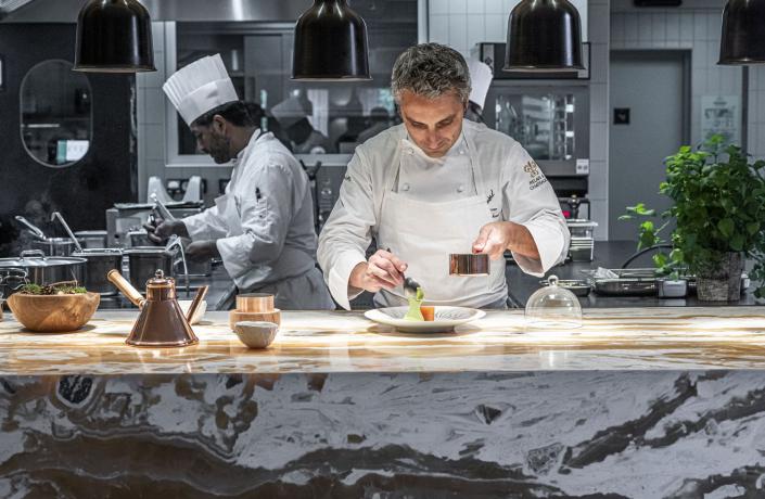 Restaurant gastronomique étoilé Michelin - Le Corot 3