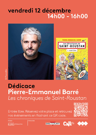 Dédicace avec Pierre Emmanuel-Barré 1
