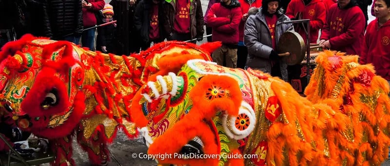 Champs Elysees Chinese New Year Parade 1