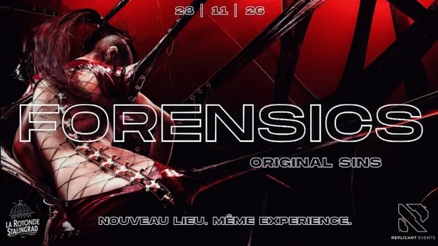 Forensics ⎜ Original Sins 1