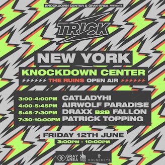 Trick NY w Patrick Topping & Special Guests