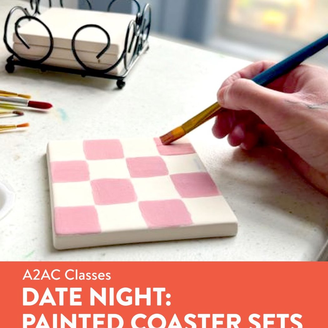 DATE NIGHT: Painted Coaster Sets