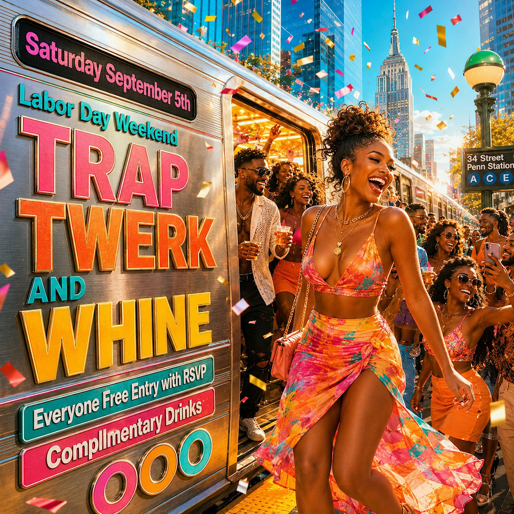 Labor Day Weekend Trap Twerk and Whine: Free Entry with RSVP