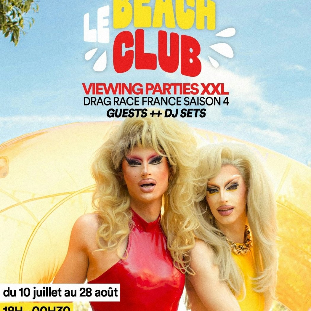 Beach Club - VIEWING PARTY DRAG RACE FRANCE #S4E5 1