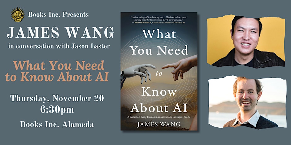 What You Need to Know About AI Book Launch + Talk 1