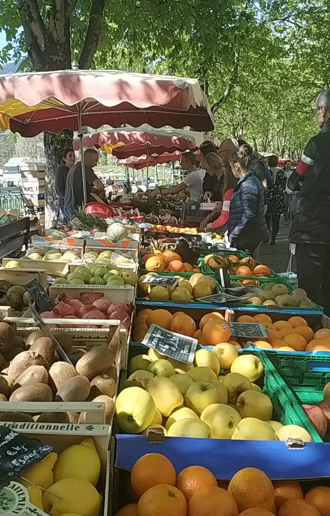 Marché à Sallanches 2