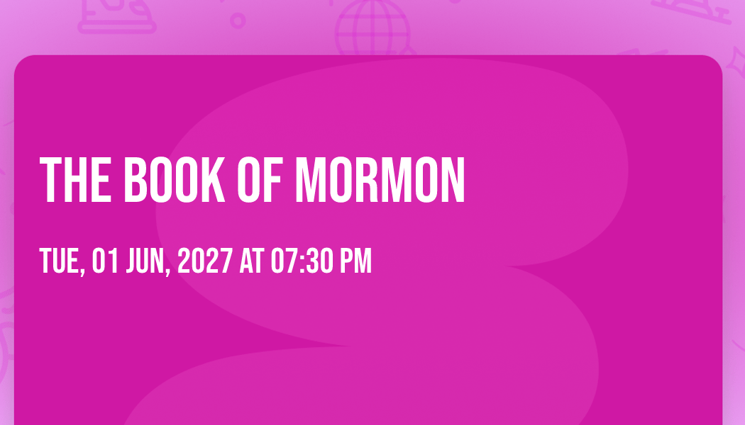 The Book Of Mormon 1