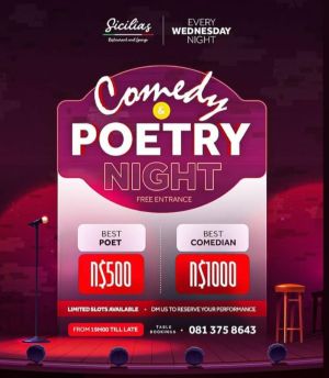 Comedy & Poetry Night 1