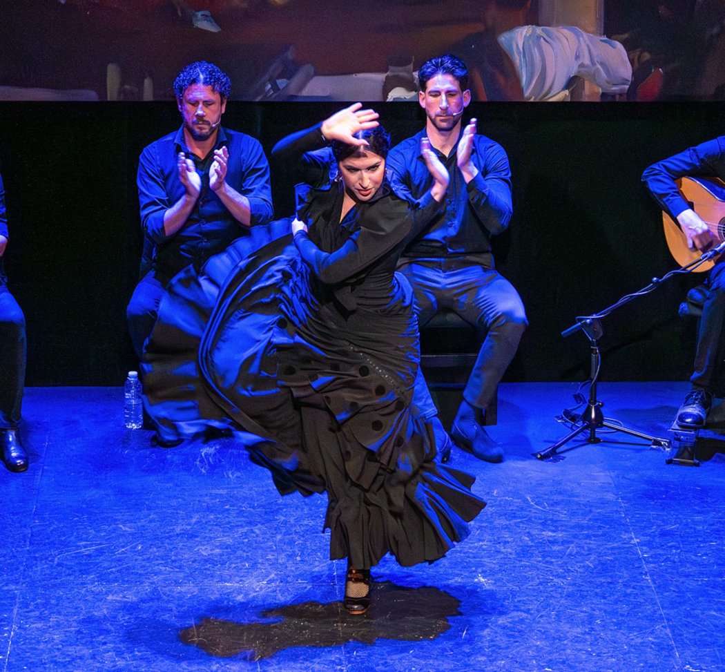 Auténtico espectáculo de flamenco