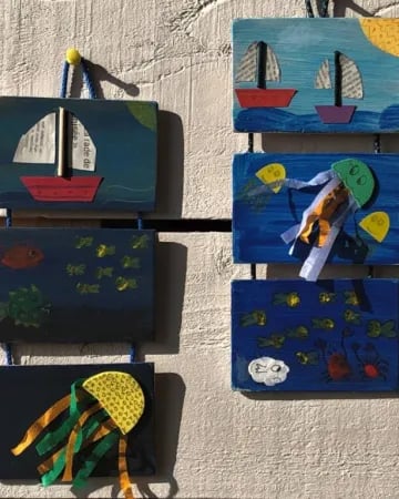 Atelier : triptyque marin 1