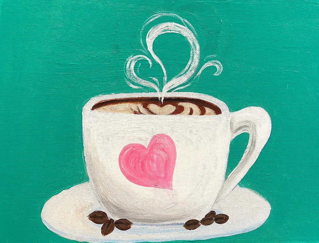 Painting Party - Cheers to Kim Kaster 1