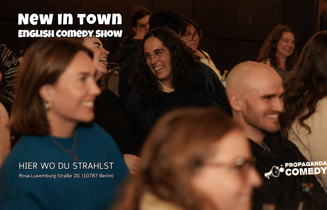 NEW IN TOWN - THE SOCIAL ENGLISH COMEDY SHOW
