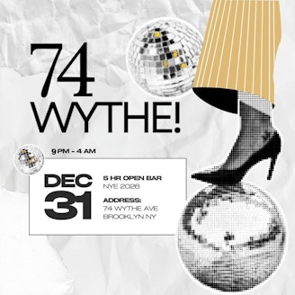 74Wythe Nightclub NYE 26 Party 1