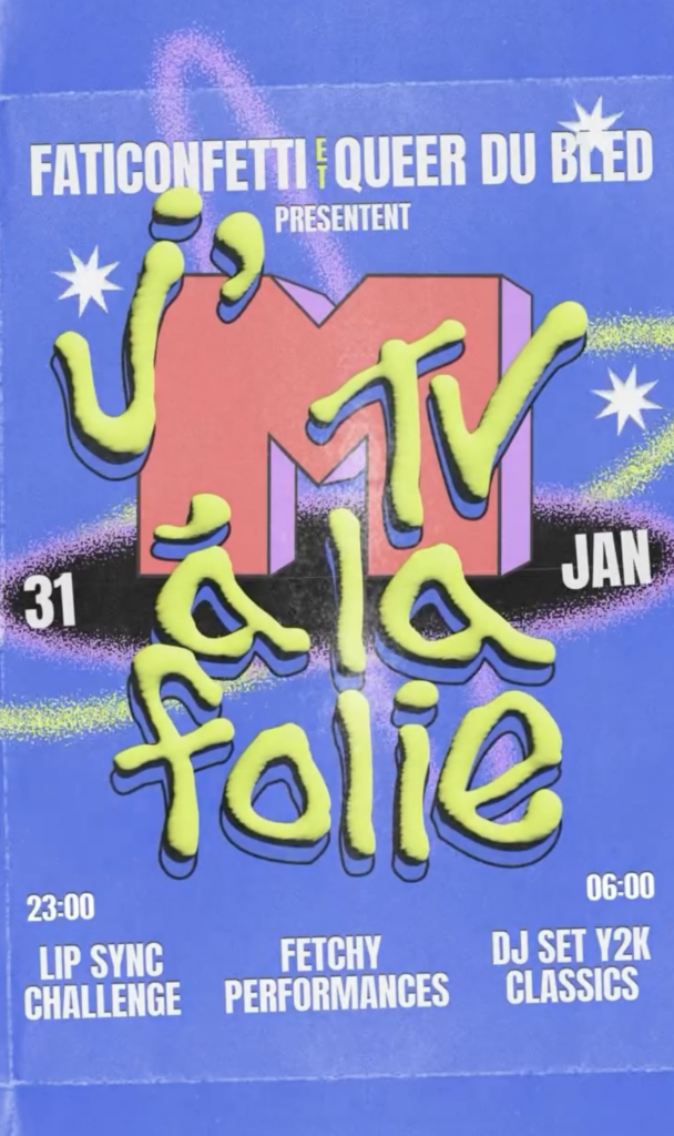 J'MTV À LA FOLIE PAR FATICONFETTI X QUEER DU BLED 1