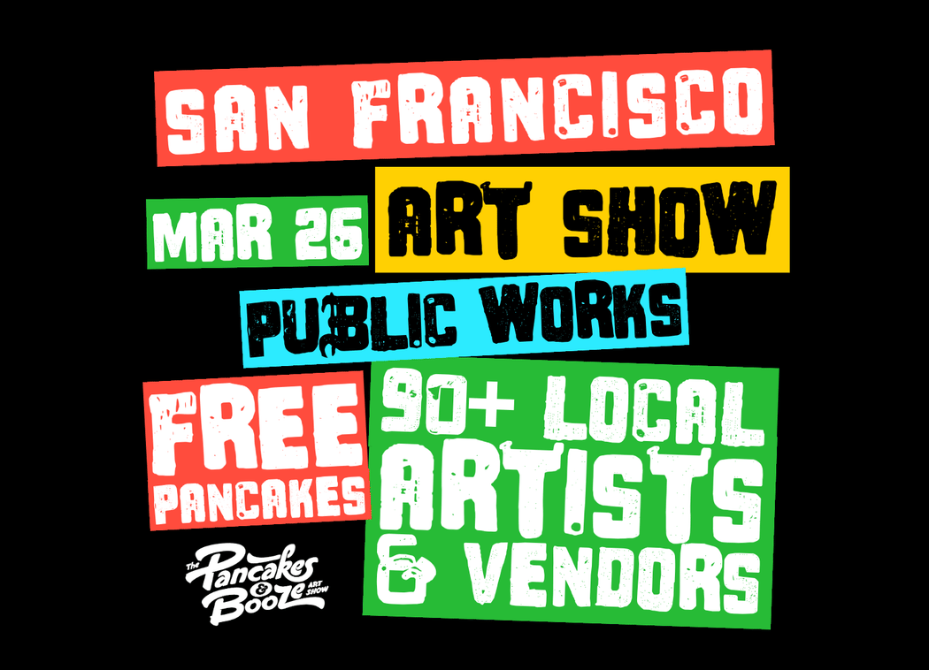 Pancakes & Booze Art Show 1
