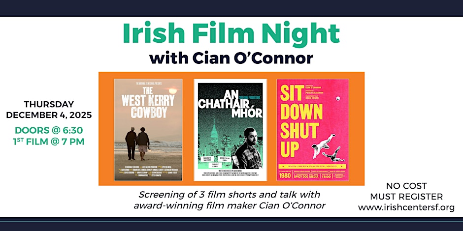 Irish Film Night with Cian O’Connor 1