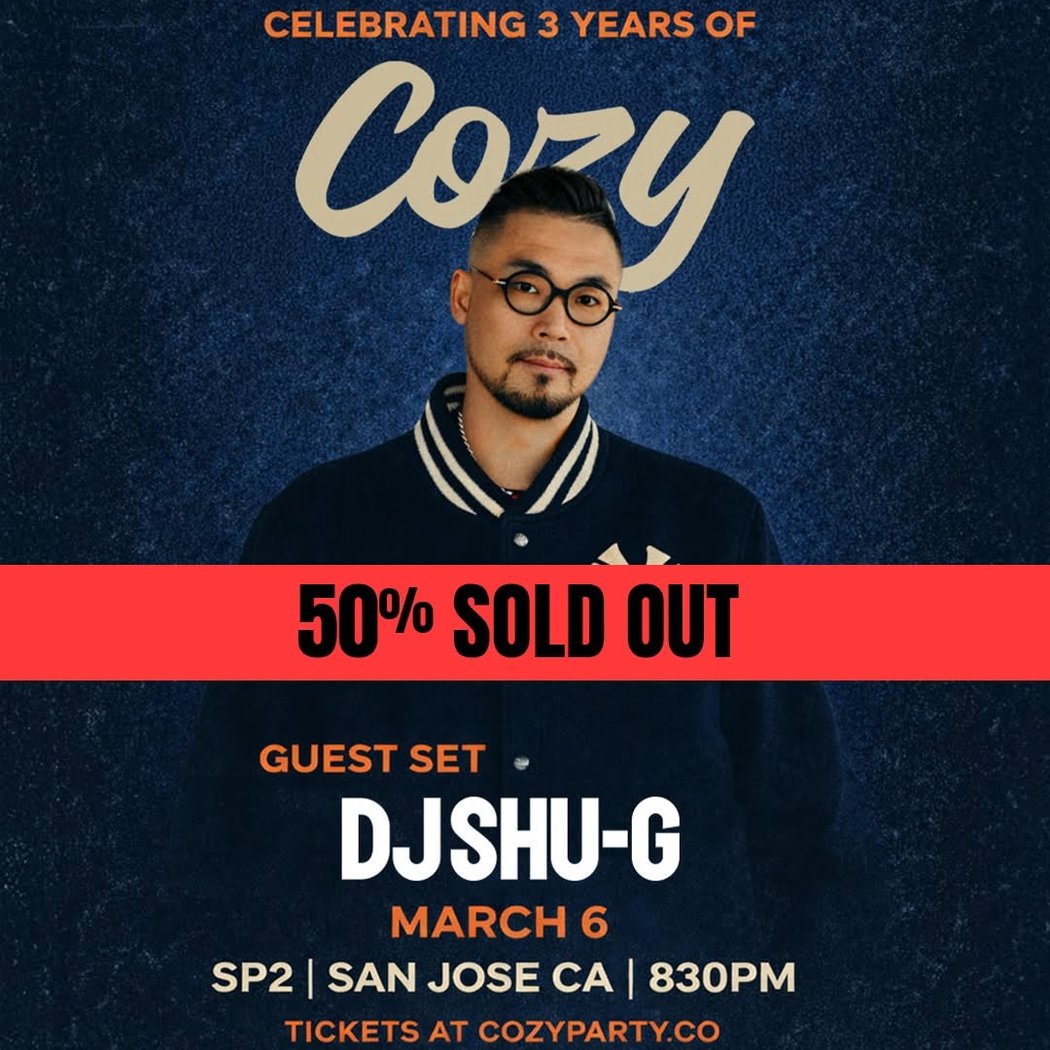 COZY SJ 3rd Anniversary with DJ Shu-G 1