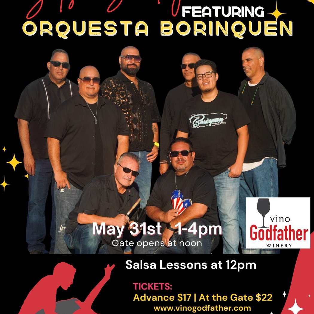 Orquesta Borinquen: Salsa Sunday (Lessons @ 12pm) 1